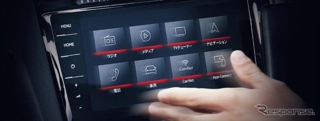 VW ゴルフGTIパフォーマンス純正インフォテイメントシステム“Discover Pro