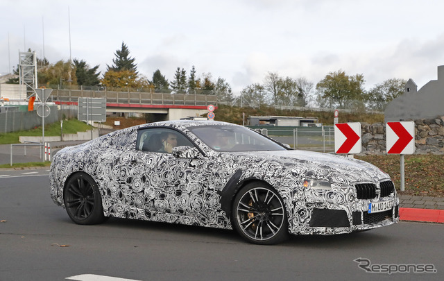 BMW M8 スクープ写真