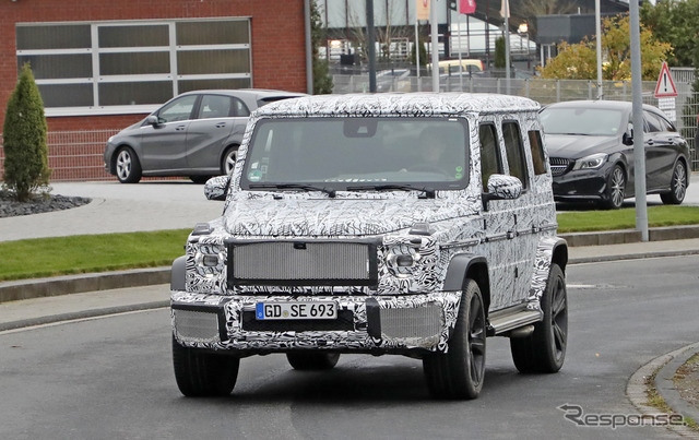 メルセデス AMG G63 次期型スクープ写真