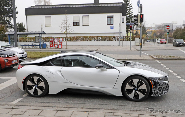 BMW i8 S スクープ写真