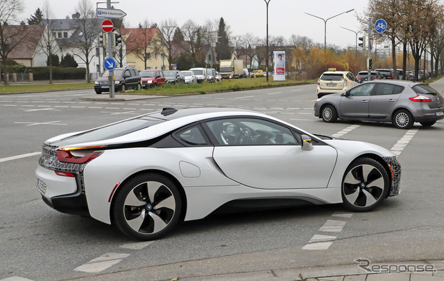 BMW i8 S スクープ写真