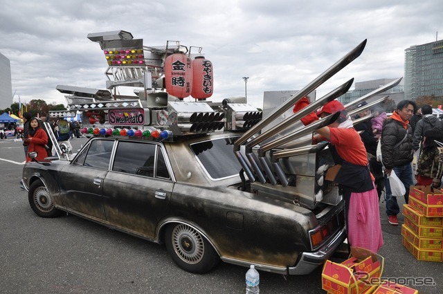 トヨタ センチュリー 焼きいもカー