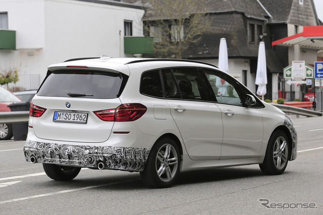 BMW 2シリーズ グランツアラー 改良モデル スクープ写真