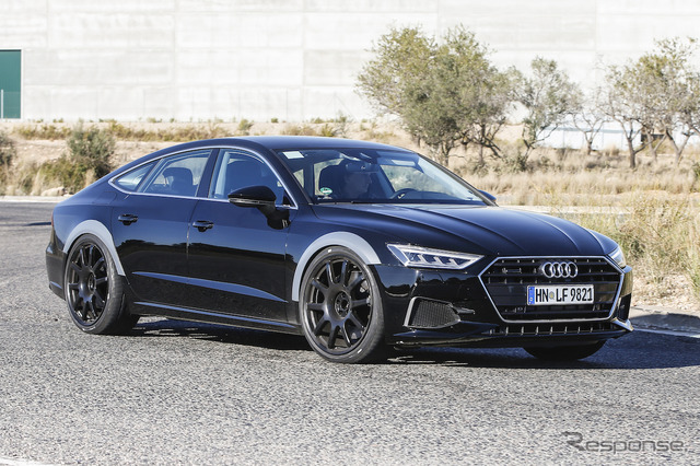 アウディ RS7スポーツバック 次期型 スクープ写真