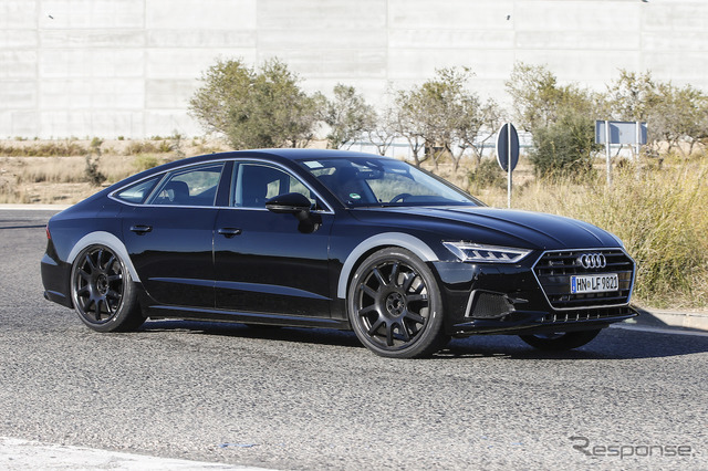 アウディ RS7スポーツバック 次期型 スクープ写真