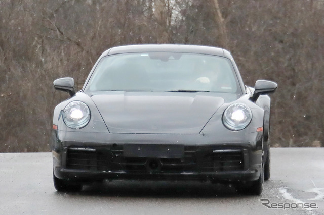 ポルシェ911次期型 スクープ写真