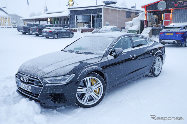 アウディ RS7 スクープ写真