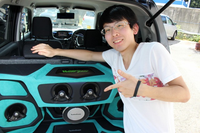 car audio newcomer！ U-23 スズキ ワゴンＲスティングレー（オーナー：佐々木堅一さん）　by　 Warps　後編