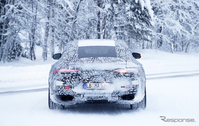 メルセデス AMG GT 4ドア（仮）スクープ写真