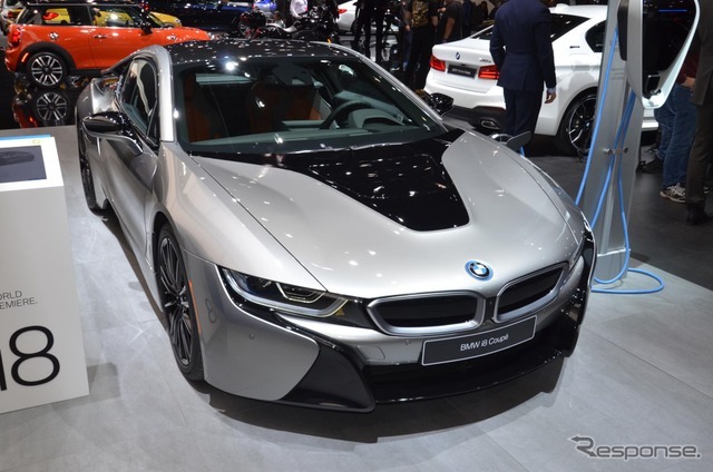 BMW i8クーペ 改良新型（デトロイトモーターショー2018）