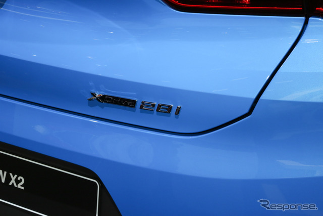 BMW X2（デトロイトモーターショー2018）