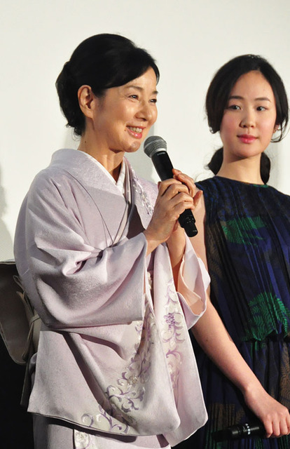 吉永小百合／『母と暮せば』完成披露試写会