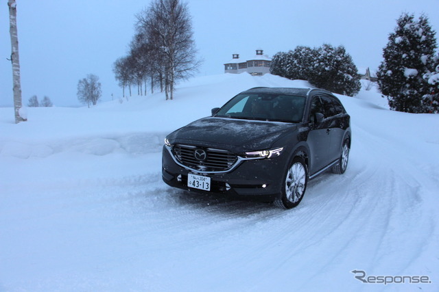 マツダ CX-3・CX-8 雪上試乗