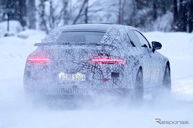 メルセデス AMG GT 4ドア「S」スクープ写真