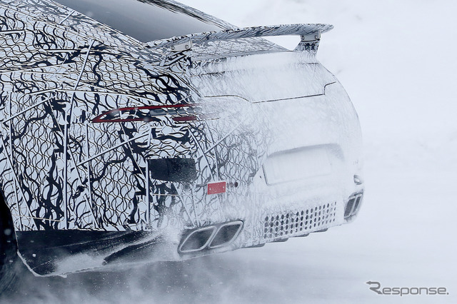 メルセデス AMG GT 4ドア「S」スクープ写真