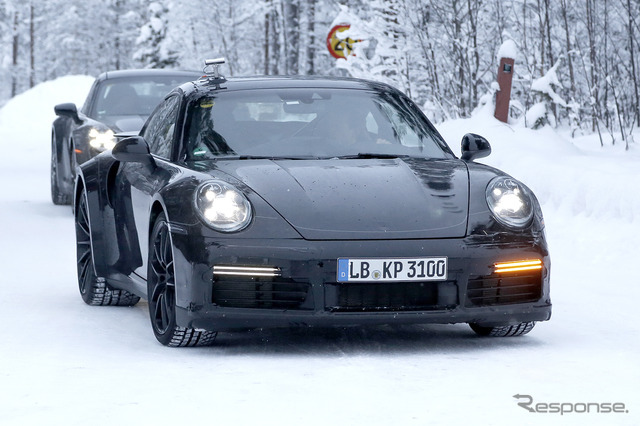 ポルシェ 911 ターボ スクープ写真