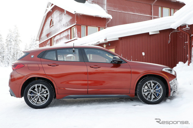 BMW X2 M235i スクープ写真