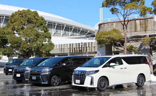 トヨタ アルファード／ヴェルファイア 試乗会