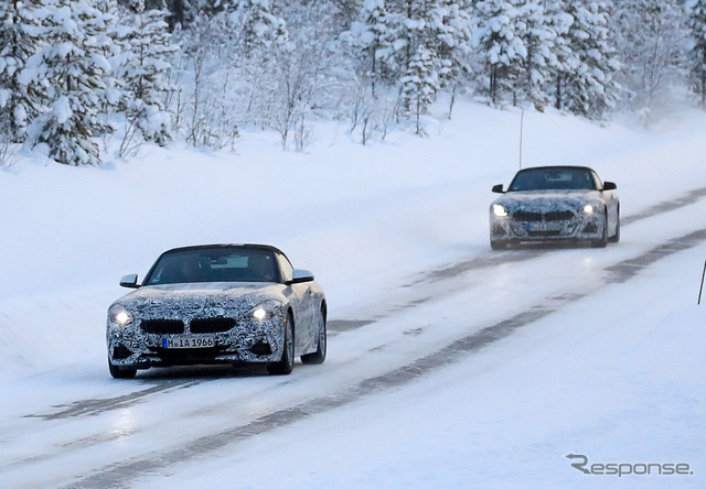 BMW Z4 新型スクープ写真