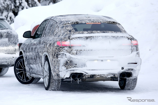 BMW X4 M スクープ写真