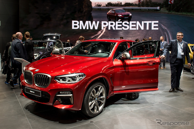 BMW X4新型（ジュネーブモーターショー2018）　(c) Getty Images