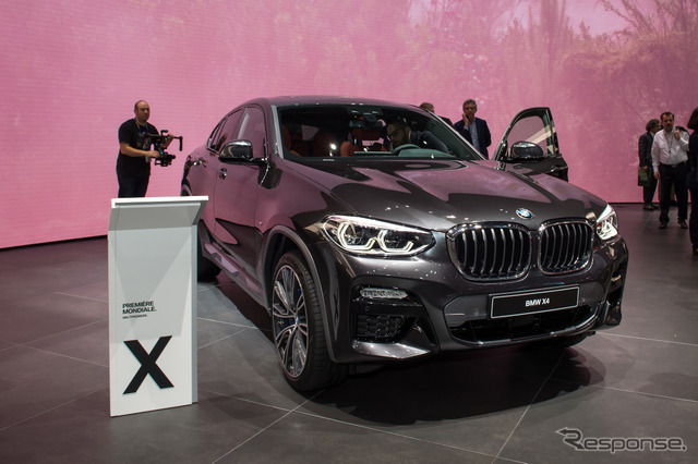 BMW X4新型（ジュネーブモーターショー2018）　(c) Getty Images