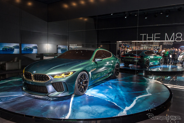 BMWコンセプトM8グランクーペ（ジュネーブモーターショー2018）　(c) Getty Images