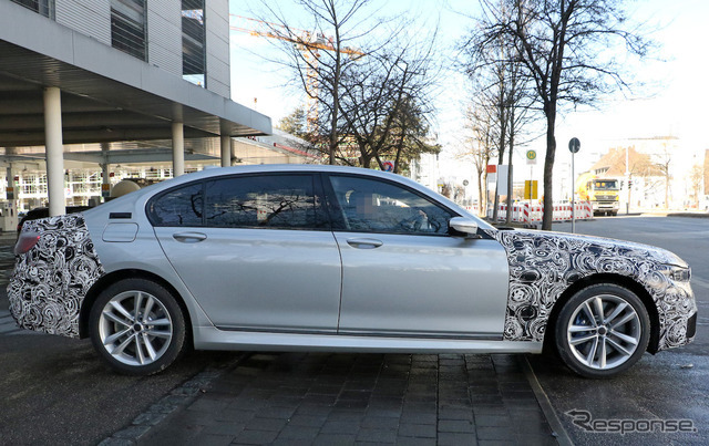 BMW 7シリーズ 改良新型スクープ写真