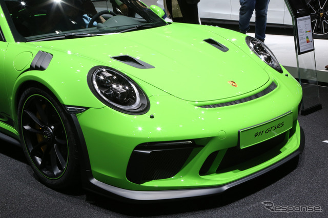 ポルシェ911GT3 RS（ジュネーブモーターショー2018）