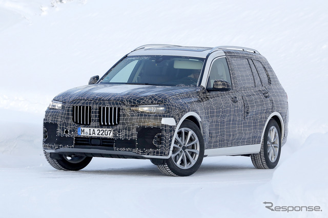 BMW X7 スクープ写真