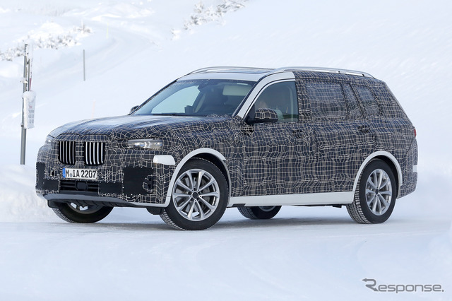 BMW X7 スクープ写真