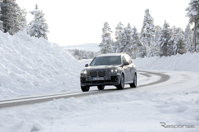 BMW X7 スクープ写真