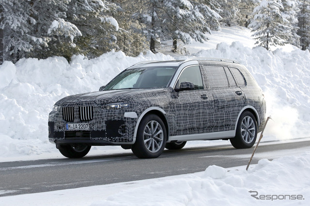 BMW X7 スクープ写真