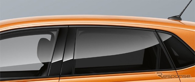 VW ポロ ダークティンテッドガラス（リヤ/リヤ左右、UVカット機能付）