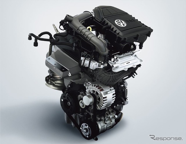 VW ポロ 1.0L TSIエンジンイメージ