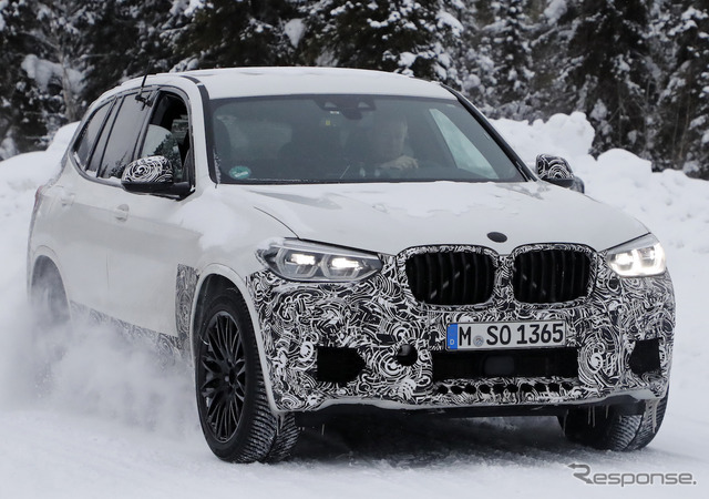 BMW X3M スクープ写真