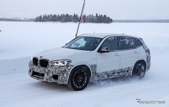 BMW X3M スクープ写真