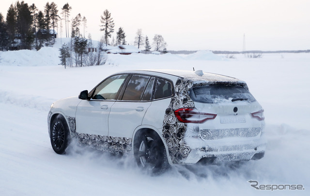 BMW X3M スクープ写真