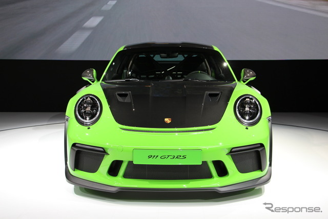 ポルシェ911GT3 RS 改良新型のヴァイザッハ・パッケージ（ニューヨークモーターショー2018）