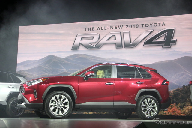 トヨタRAV4新型（ニューヨークモーターショー2018）