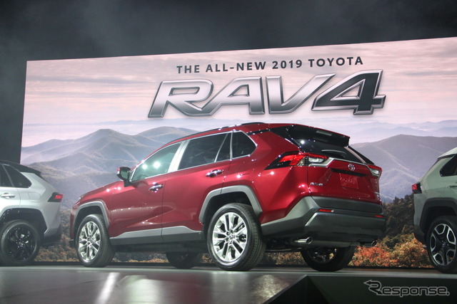 トヨタRAV4新型（ニューヨークモーターショー2018）