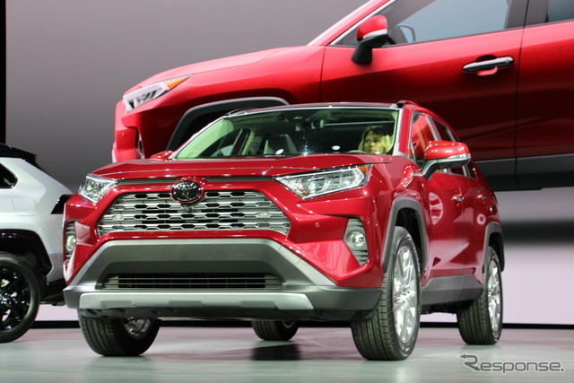 トヨタRAV4新型（ニューヨークモーターショー2018）