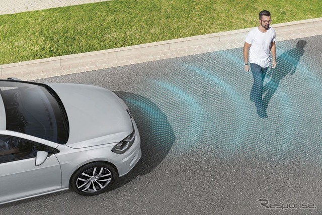 VW ゴルフ テックエディション プリクラッシュブレーキシステム Front Assist（歩行者検知対応シティエマージェンシーブレーキ機能付）