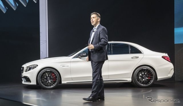 メルセデス AMG C63 S セダン改良新型（ニューヨークモーターショー2018）