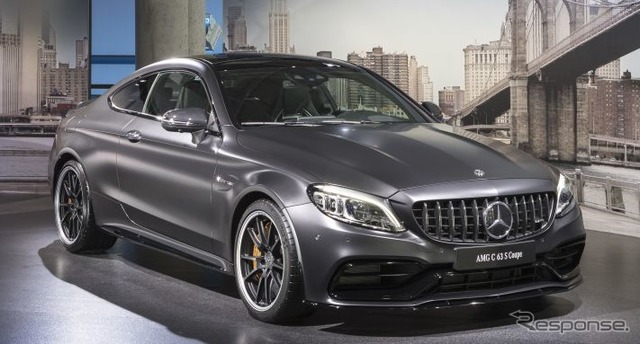 メルセデス AMG C63 クーペ 改良新型（ニューヨークモーターショー2018）