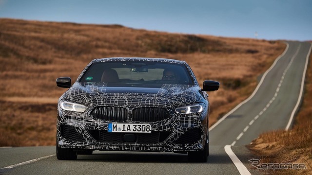 BMW 8シリーズクーペ 新型の開発プロトタイプ車