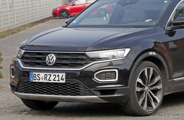 VW T-ROC R スクープ写真