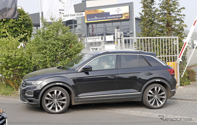 VW T-ROC R スクープ写真