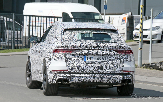 アウディ RS Q8 プロトタイプスクープ写真