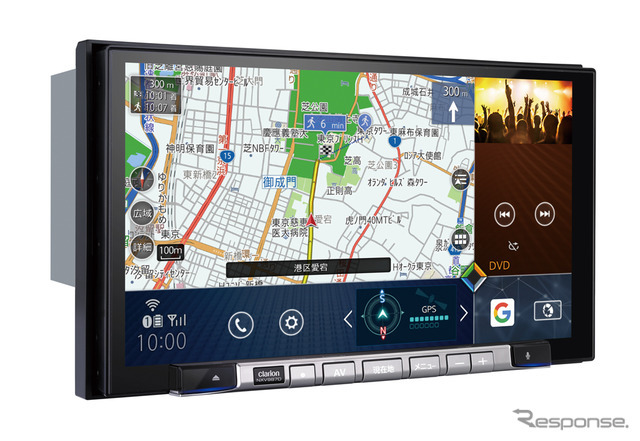クラリオン 高精細9型AVナビ NXV987D